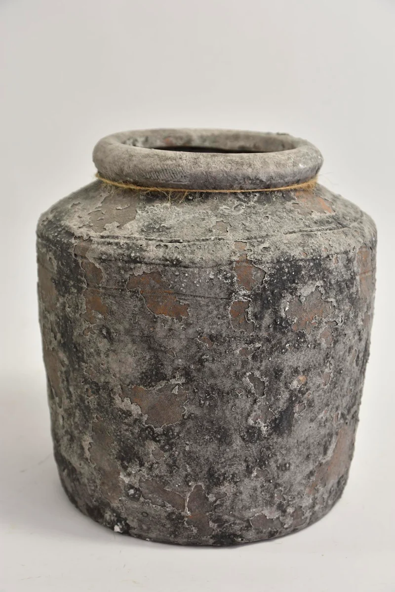 Vaas ''Raw'' 25x25x27cm Grey