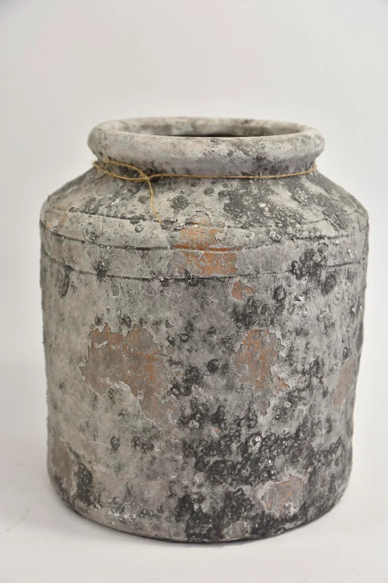 Vaas ''Raw'' 27x27x29cm Grey