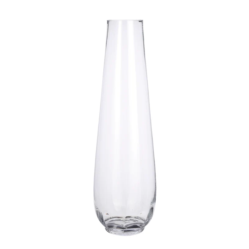 Aubrie vaas glas - h85xd26cm