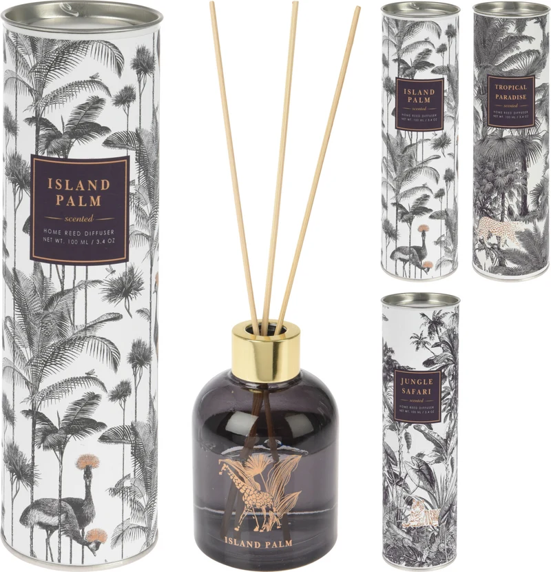 GEURSET ''TROPICAL'' 100ML 3 ASSORTIE IN KOKER
