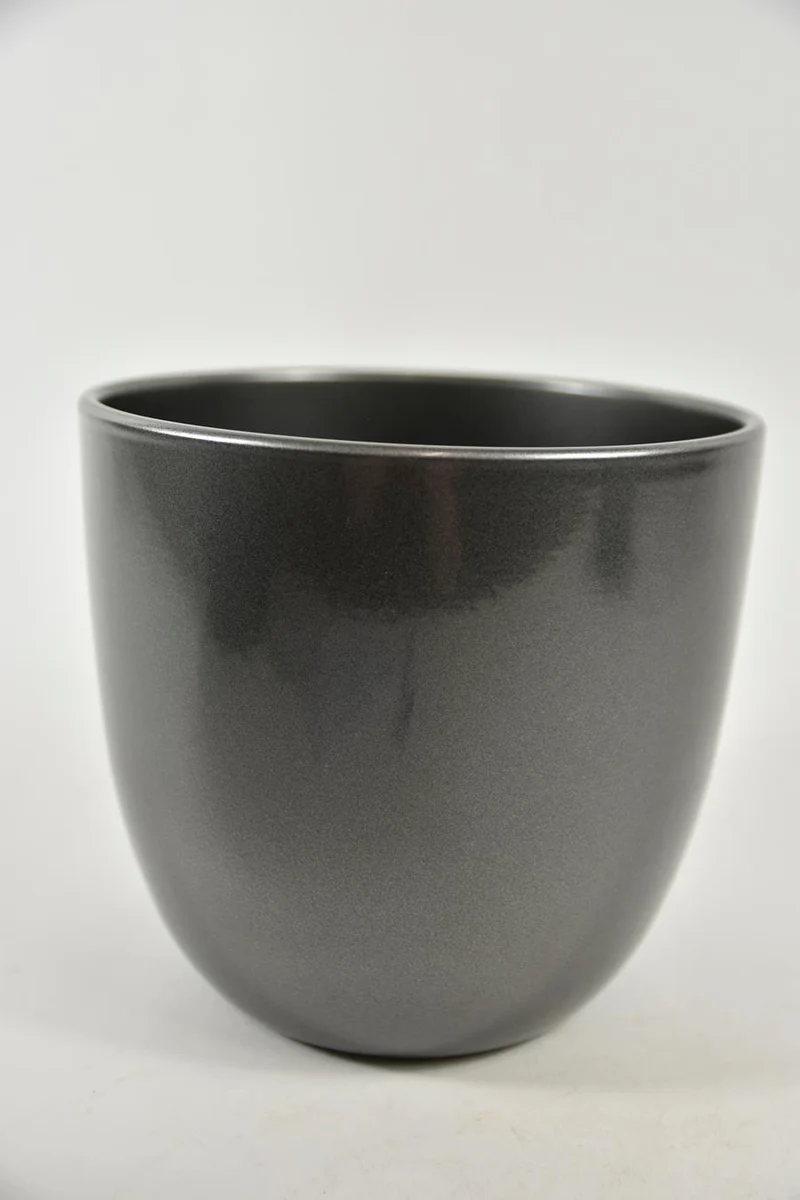 Bloempot Flora, 20 cm - Graphite