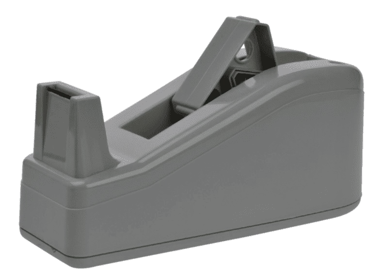 Plakbandhouder tapedispenser grijs