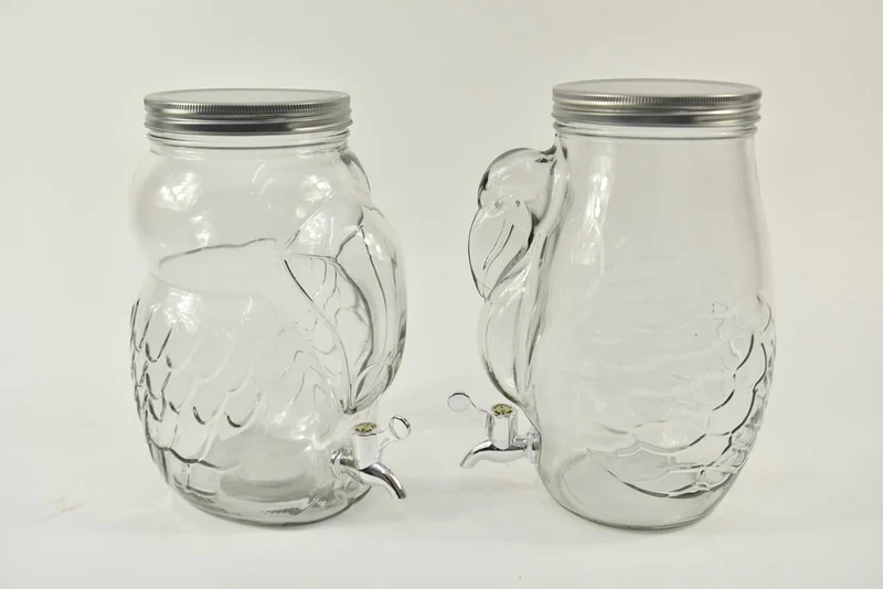 DRANKDISPENSER 4LTR 27,5X22X17CM 2ASS