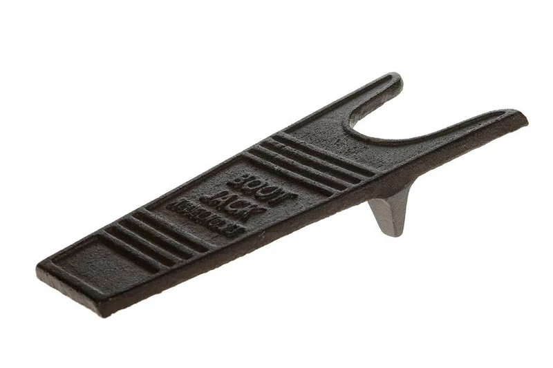 Boot jack cast iron 14x8x32cm Dark brown