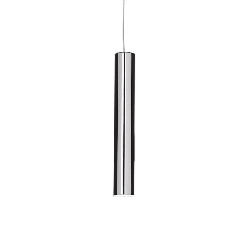 Look Pendelleuchte Zylinder Ø 6cm Chrom