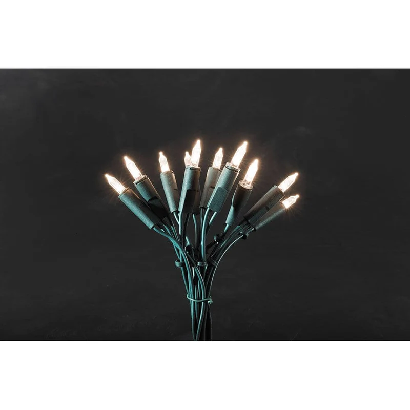 LED Minilichterkette 100 Warmweiße Dioden