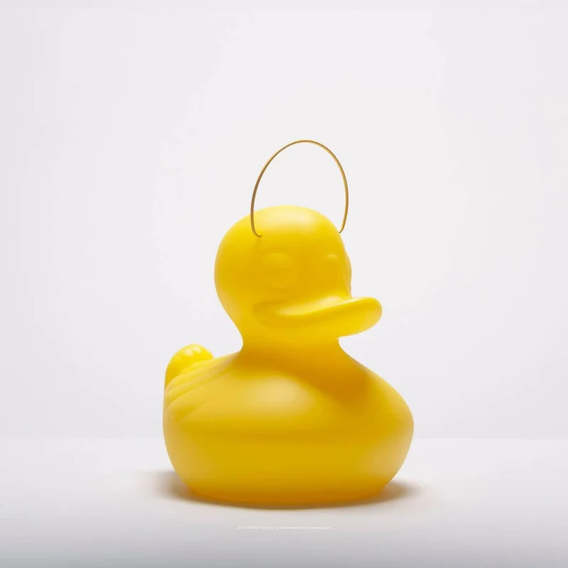 Schwimmfähige Akku-LED-Leuchte Duck-Duck S Gelb