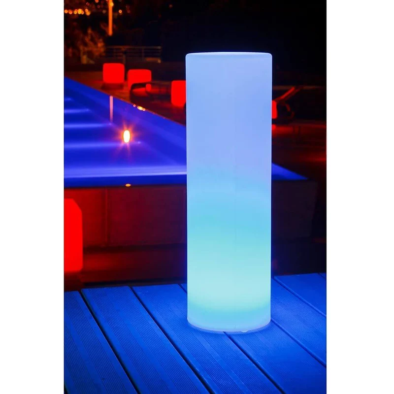 LED Außen-Dekolampe Tower 70cm Akkubetrieb mit App-Steuerung