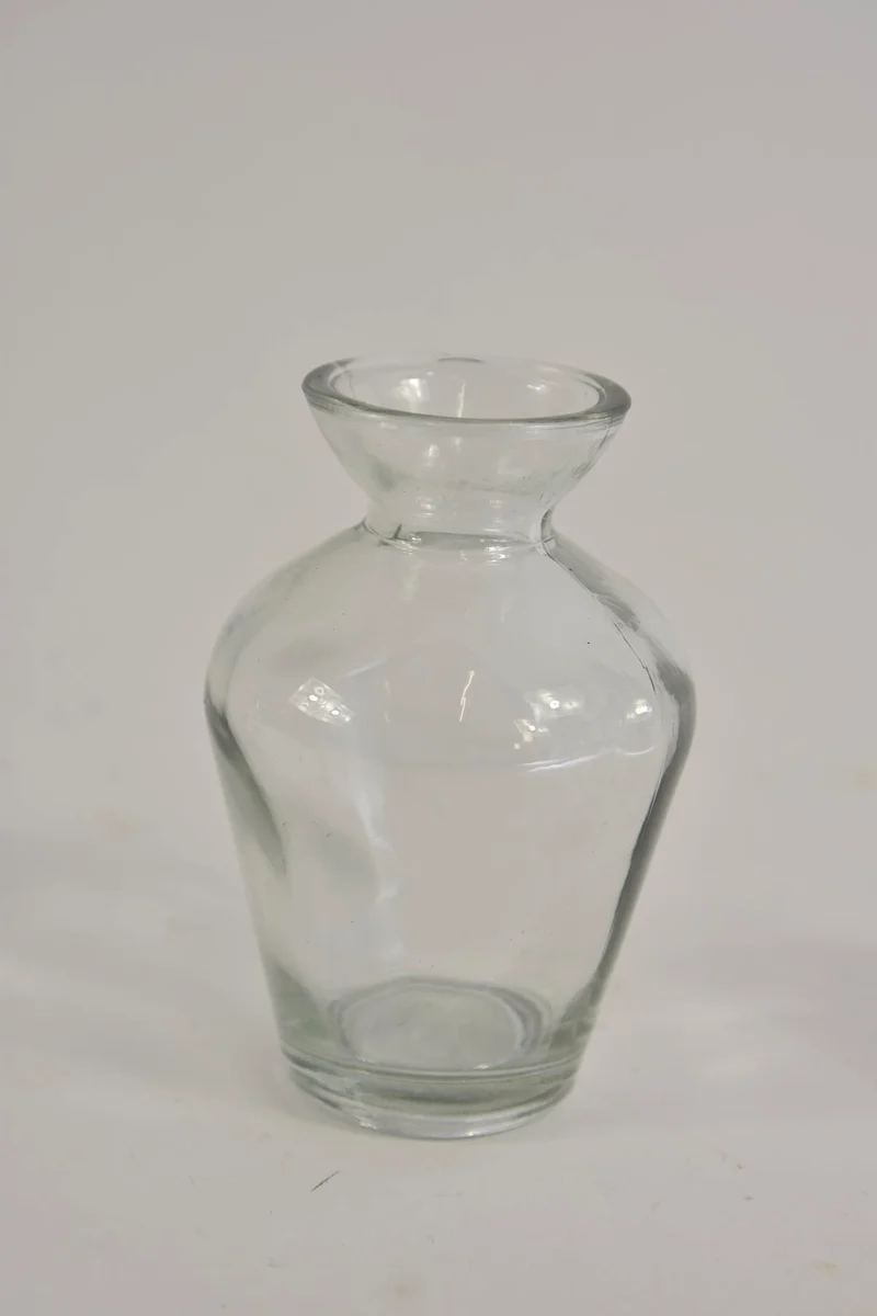 Fles glas DAVAO helder D6,5 H10cm