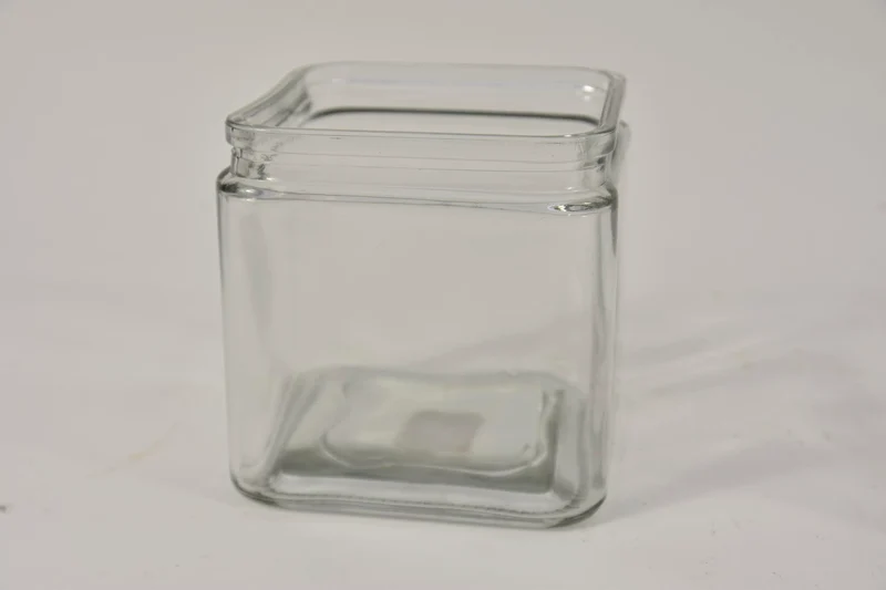 Accuglas met randje helder 12x12x12cm