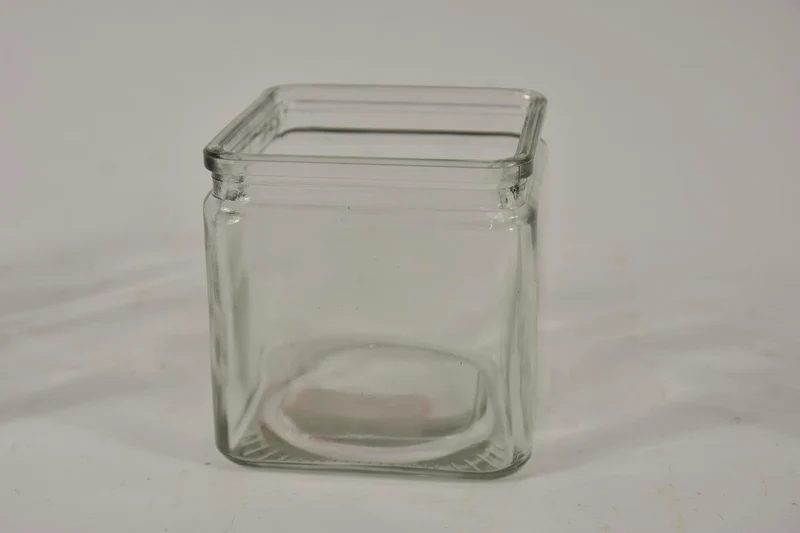 Accuglas met randje helder 10x10x10cm
