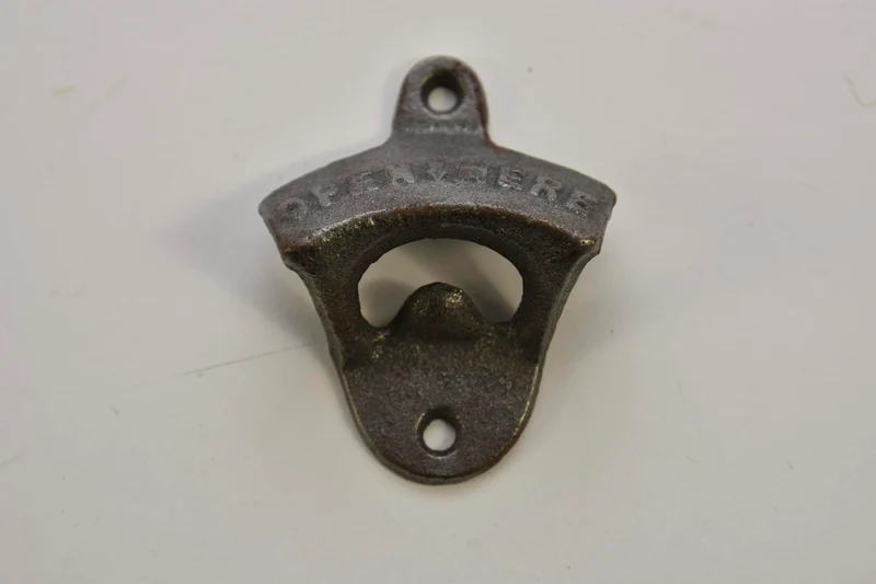 Bier opener los gietijzer 8,1x6,5cm