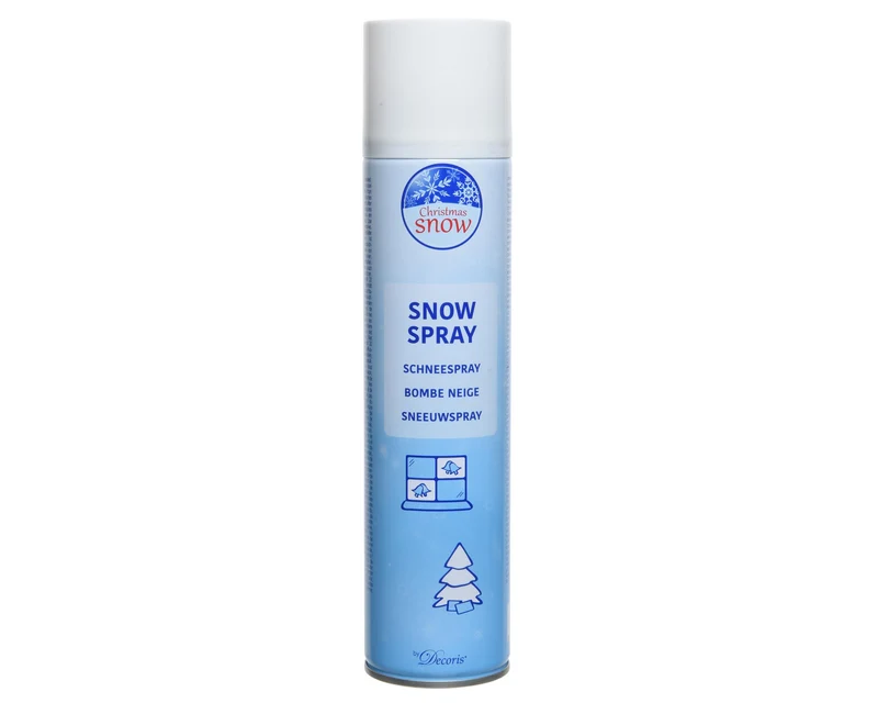 Bus sneeuw spray wit 400ml Spuitsneeuw