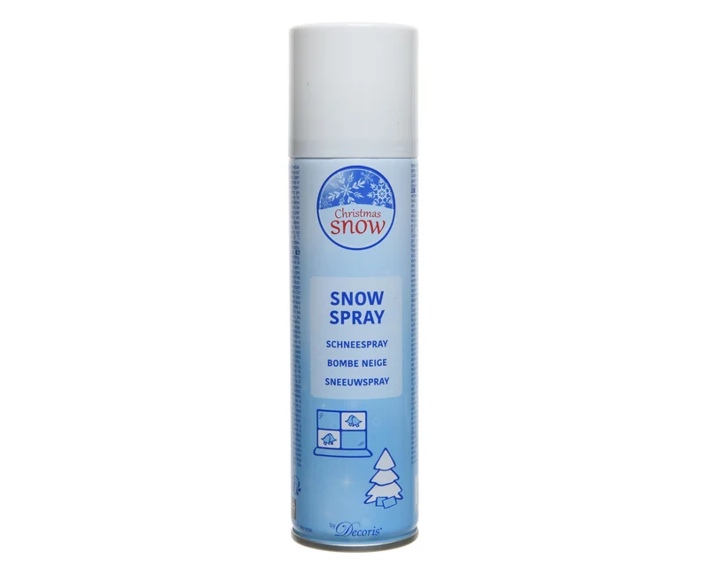 Bus sneeuw spray wit 150ml Spuitsneeuw
