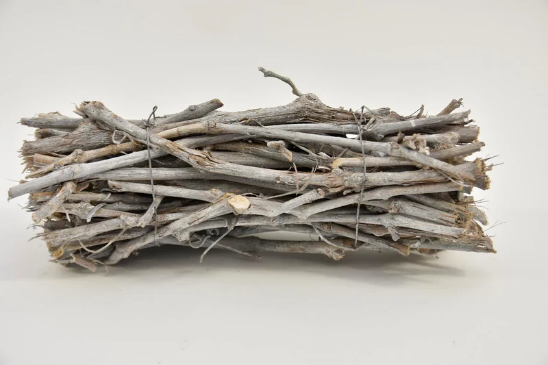 GRAPE BRANCH BUNDLE 30*15 CM WHITE WASHED