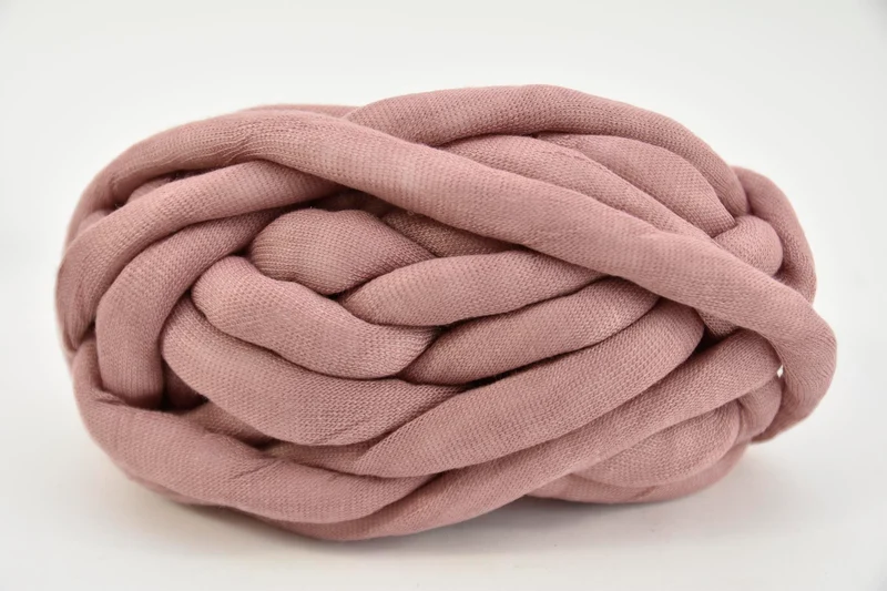 Haaktouw 100g 15mm ca. 12m Roze