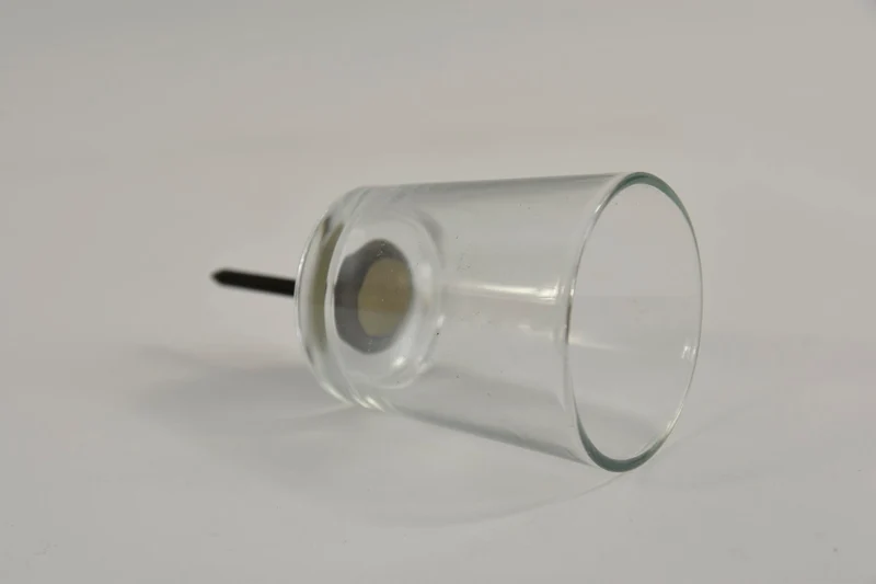 Waxineglas steker Recht 5,5x6,5cm helder 24stuks