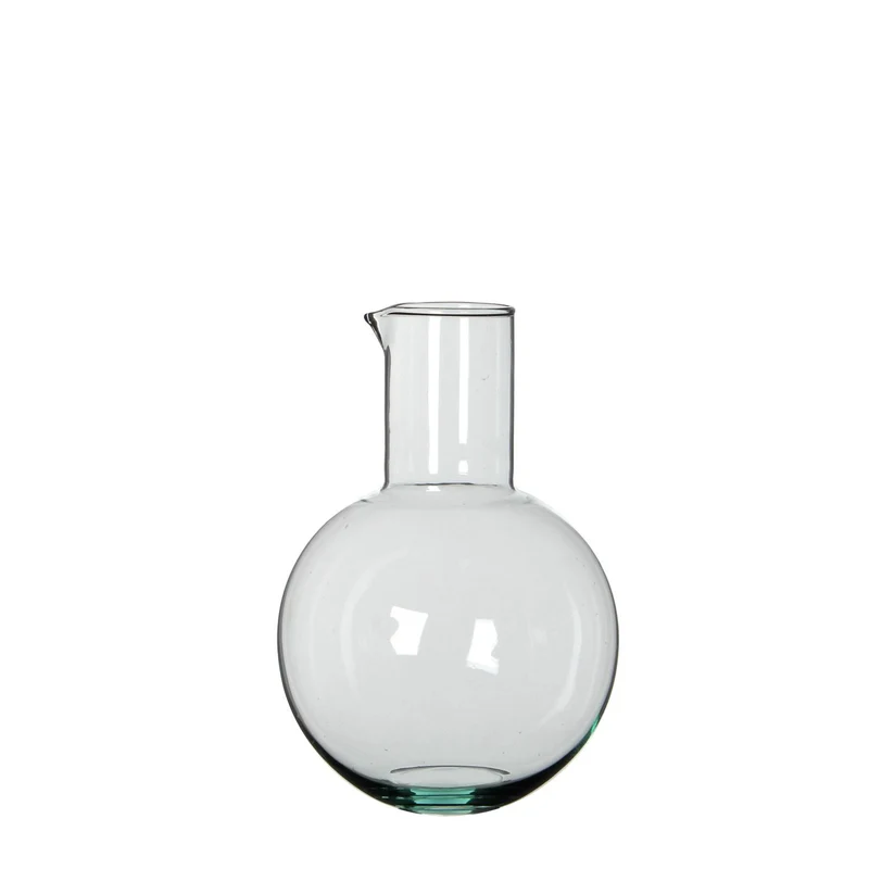 Marcy vaas glas transparant - h22,5xd15,5cm