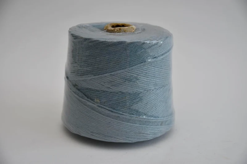 Klos jute touw 1 kilo Sky Blue
