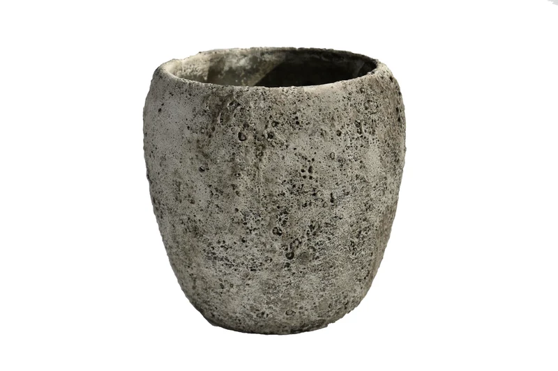 Bolpot Lava D26 H26cm Steengrijs