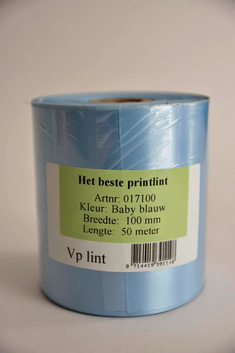 Vp lint Baby blauw 100mm x 50m
