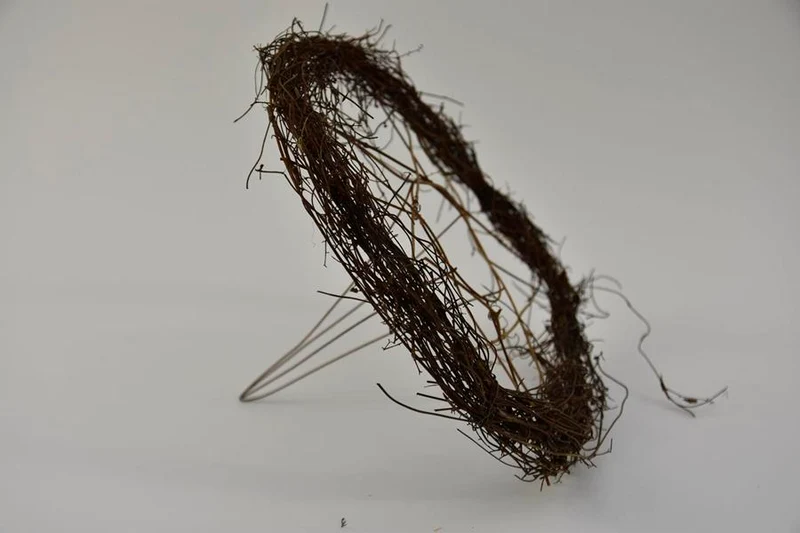 Salim boekethouder ''rond'' 25cm Naturel
