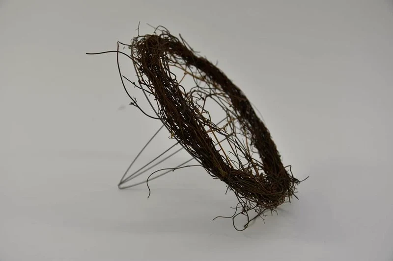 Salim boekethouder ''rond'' 20cm Naturel