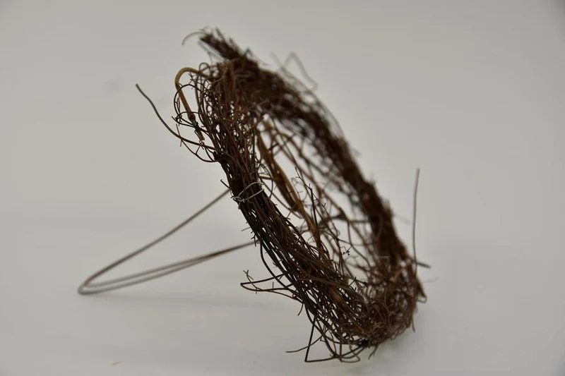 Salim boekethouder ''rond'' 15cm Naturel