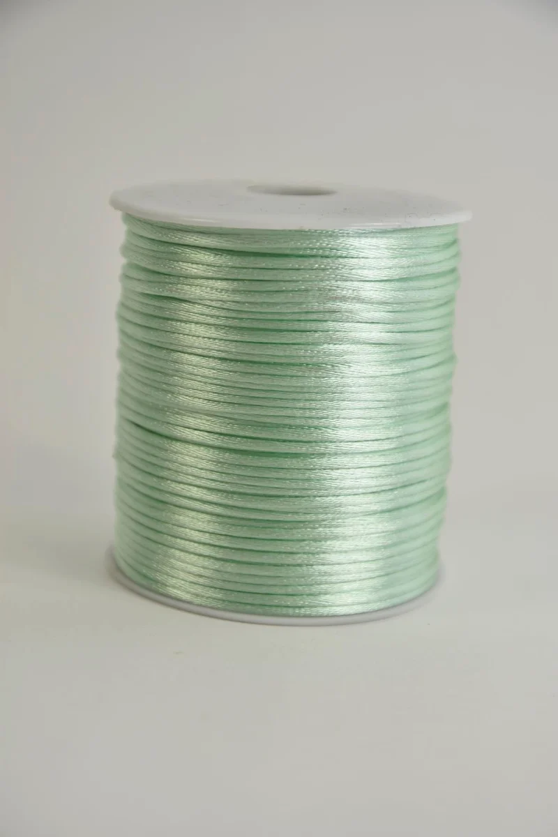 Mouse tail 2mm x 100mtr pastel mint