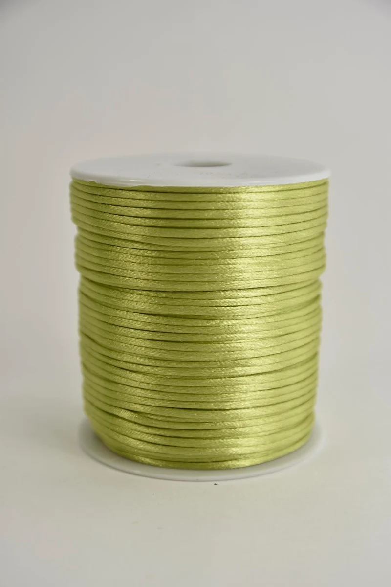 Mouse tail 2mm x 100mtr appelgroen