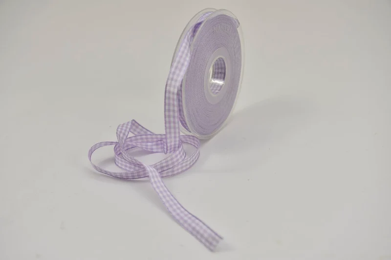 Nastro Vichy 10mm x 20mtr lilla