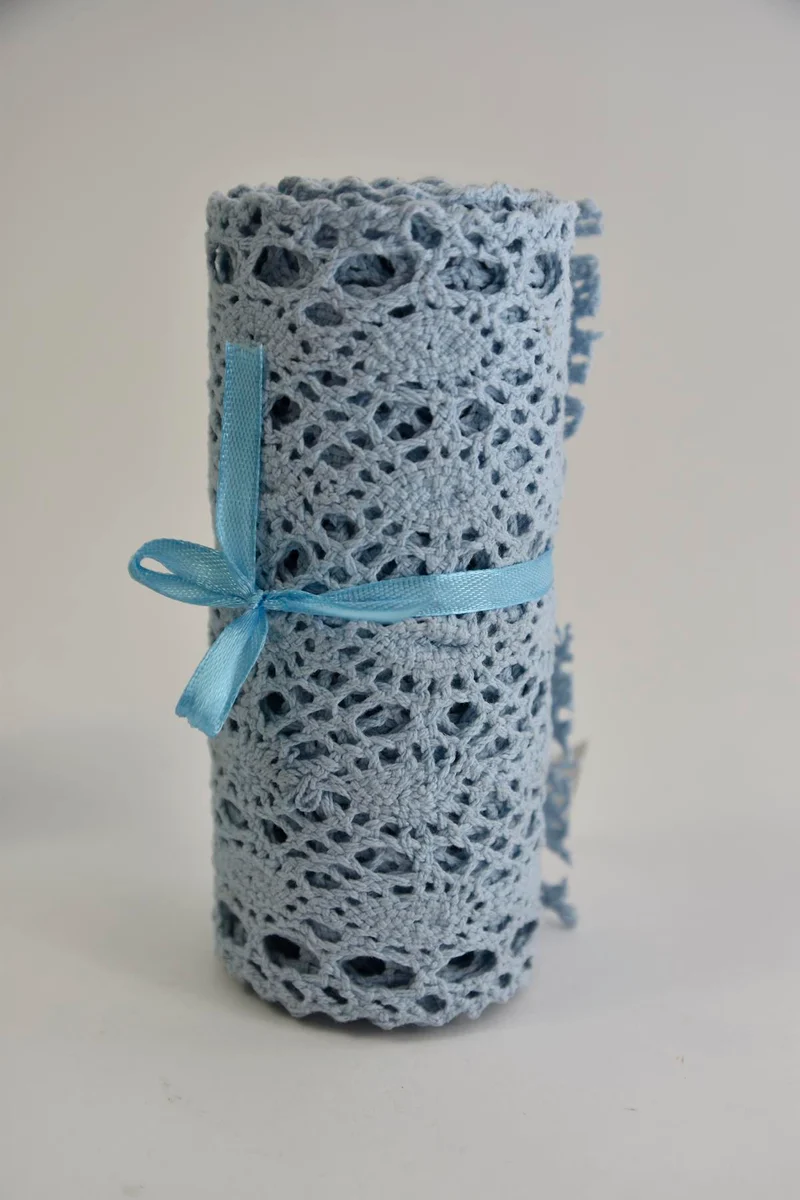 STIFFED LACE CM15X1,8MT SKY BLUE