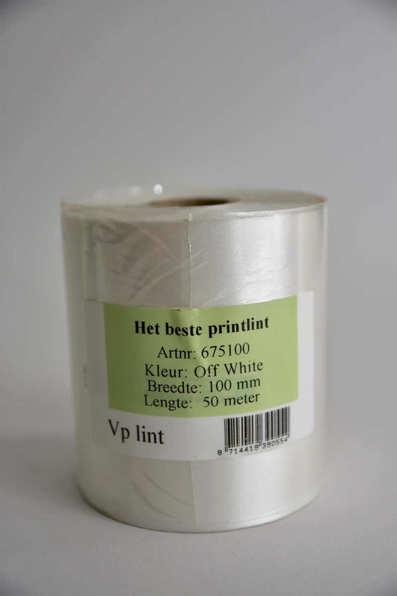 Vp lint off white 100mm x 50m