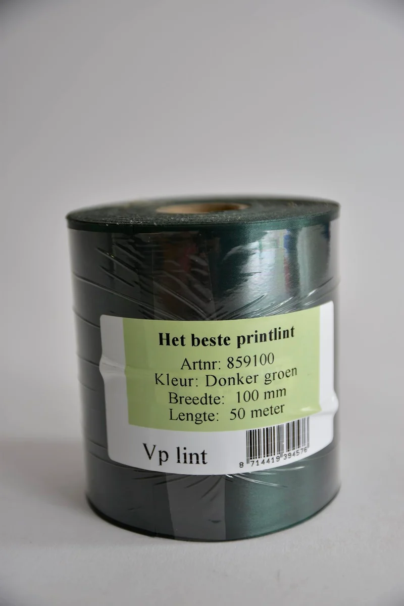 Vp lint Donker groen 100mm x 50m