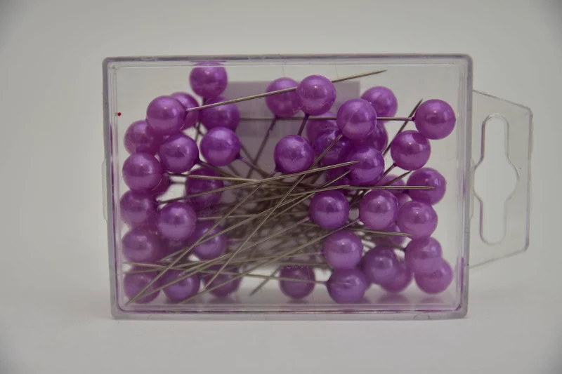 Pushpins paars 10mm 50stk