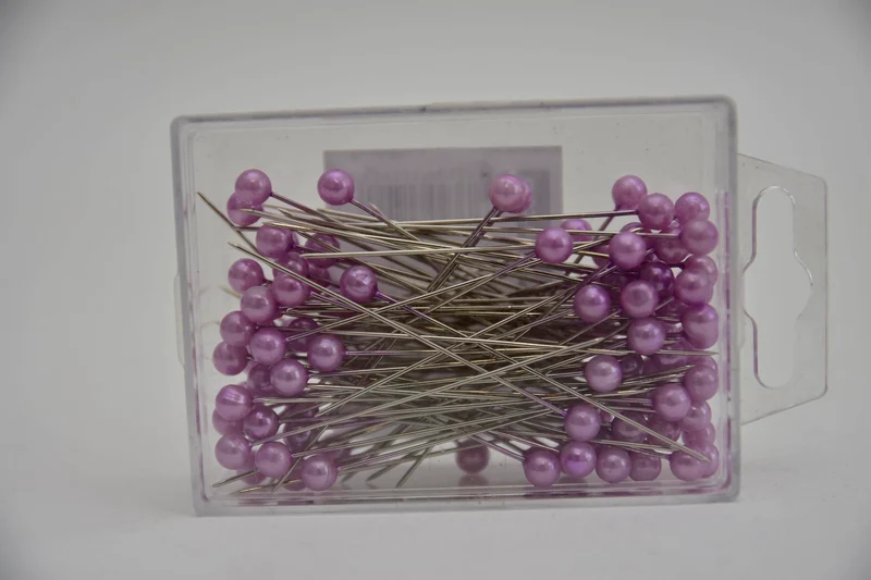 Pushpins lila 6mm 100stk
