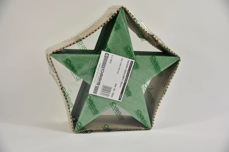 Bioline ster 30 cm groen pak a 2 stuks