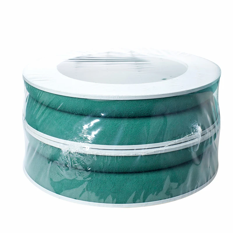 Oasis groene ring 30 cm pak a 4 stuks