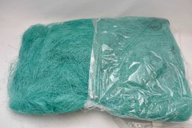 Flachshaar Sisal türkis 300gram