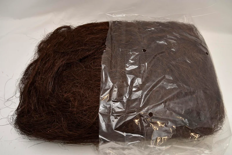 Flachshaar Sisal braun 300gram
