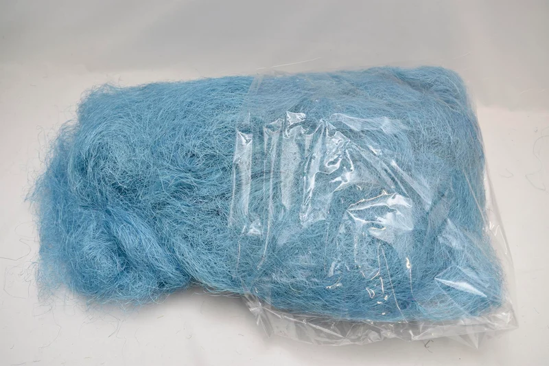 Flachshaar Sisal Aqua 300gram