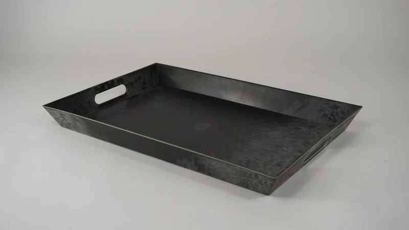 Dienblad rechthoek grijs groot 45,5x30,5x4,2cm