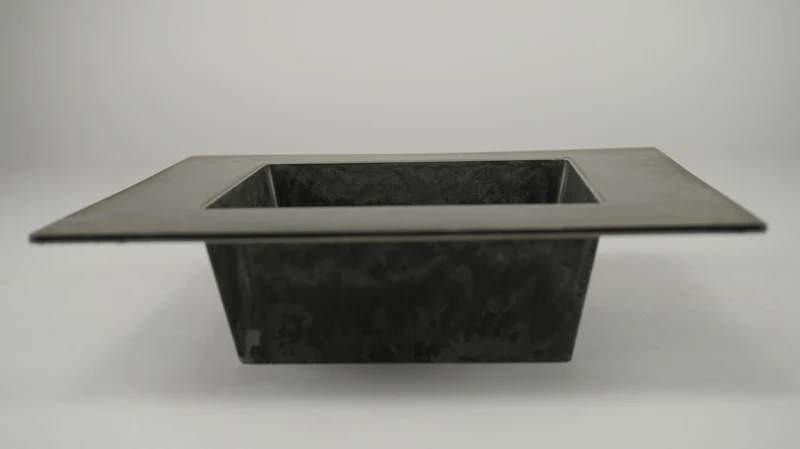 Tray Vierkant Grijs 20x20x5cm