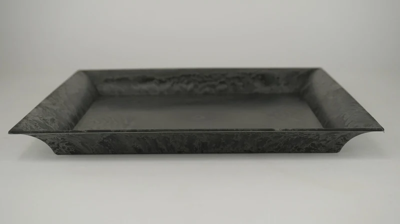Vierkant bord Grijs 29x29x3cm