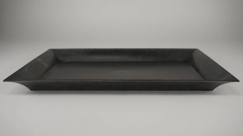 Tray Langwerpig Grijs 35x25x2cm