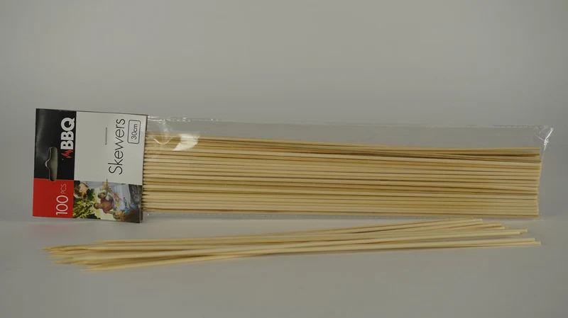 Satestokjes 30 cm per 100 stuks
