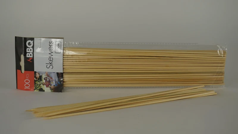 Satestokjes 25 cm per 100 stuks