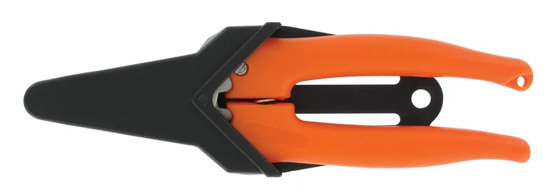 Hobbytang, Hobbyschaar 150 mm, met lock en kap, RVS, oranje