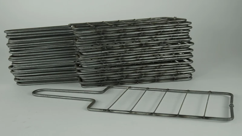 Metalen takhouder 13x23x36 cm lang/25 stuks