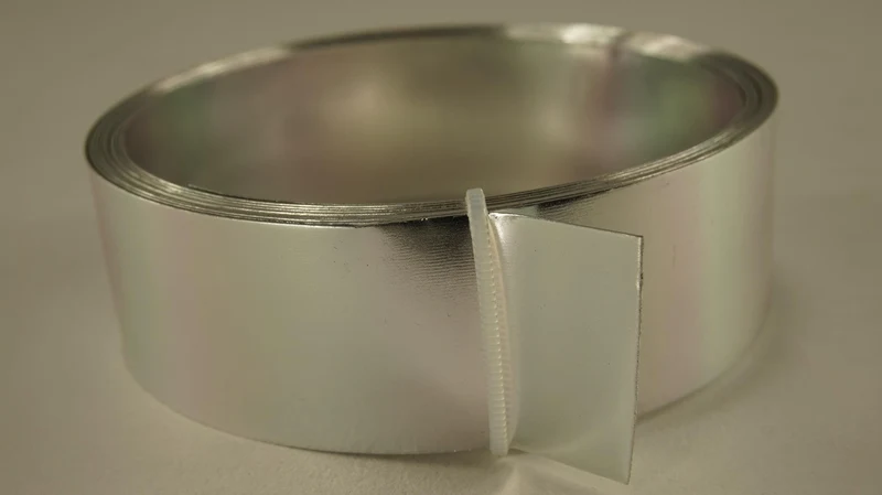Aluminiumband 30mm 3mtr zilver